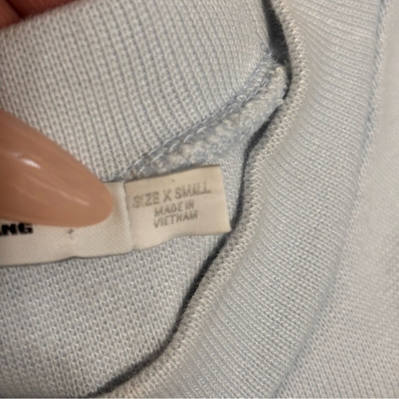 T by Alexander Wang || Engineered
Stripe T-Shirt Mini Dress Blue XS - Picture 6 of 10